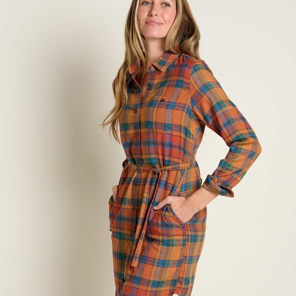 Toad&Co Flannel dress - Picture 4 of 4